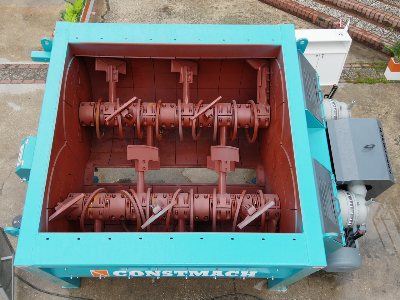Constmach Double Shaft Concrete Mixer (Paddle Mixer) - خلاطه اسمنت: صورة 1 Constmach Double Shaft Concrete Mixer (Paddle Mixer) - خلاطه اسمنت: صورة 1