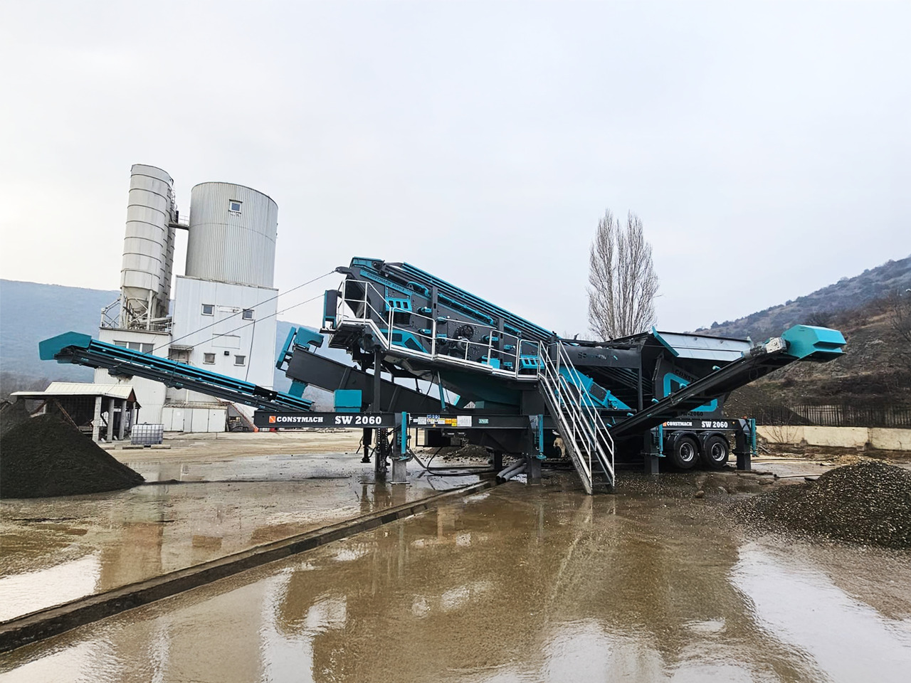 Constmach Installation Mobile De Lavage Et De Criblage De Sable Et De Gravier - فرازة: صورة 5 Constmach Installation Mobile De Lavage Et De Criblage De Sable Et De Gravier - فرازة: صورة 5
