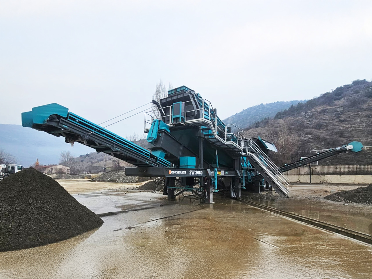 Constmach Installation Mobile De Lavage Et De Criblage De Sable Et De Gravier - فرازة: صورة 3 Constmach Installation Mobile De Lavage Et De Criblage De Sable Et De Gravier - فرازة: صورة 3