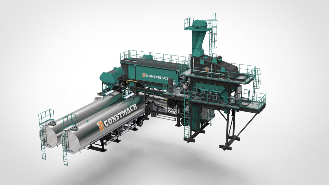 Constmach Mobile Batch Type Asphalt Plants - مصنع الأسفلت: صورة 3 Constmach Mobile Batch Type Asphalt Plants - مصنع الأسفلت: صورة 3