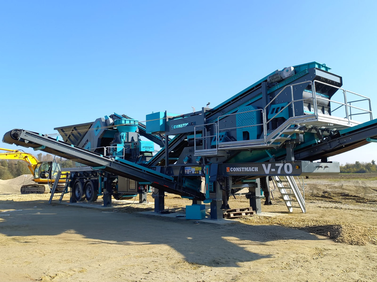 Constmach Mobiler Brecher mit vertikaler Welle und einer Kapazität von 200 t/h - كسارة متحركه: صورة 5 Constmach Mobiler Brecher mit vertikaler Welle und einer Kapazität von 200 t/h - كسارة متحركه: صورة 5