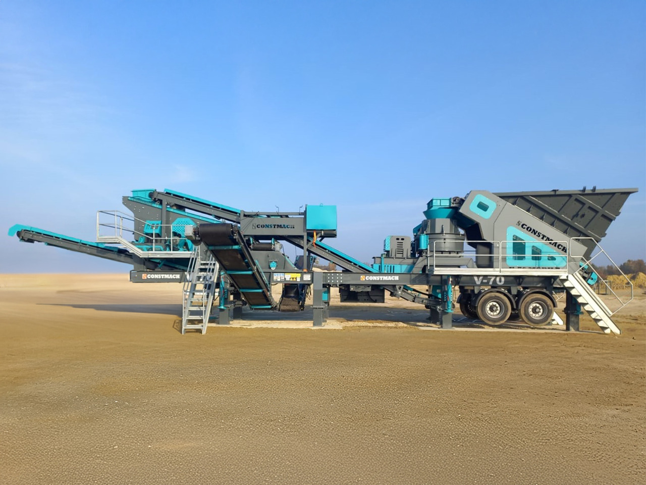 Constmach Mobiler Prallbrecher mit vertikaler Welle und einer Kapazität von 100–150 Tonnen - كسارة متحركه: صورة 5 Constmach Mobiler Prallbrecher mit vertikaler Welle und einer Kapazität von 100–150 Tonnen - كسارة متحركه: صورة 5