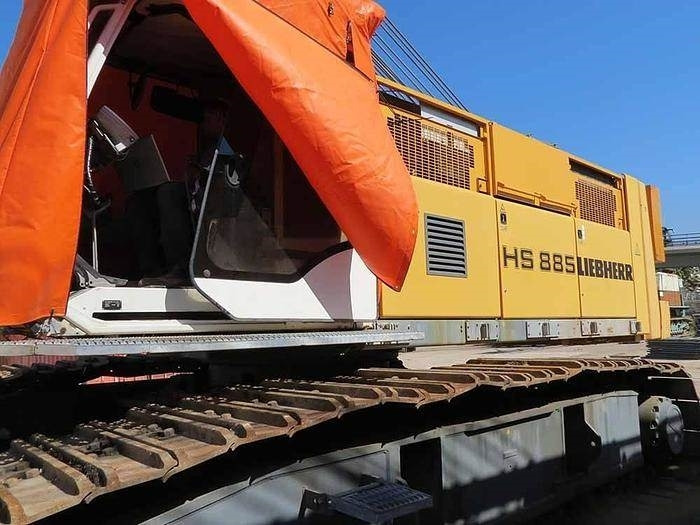 Liebherr HS885HD + BAUER CUTTER - 38 METERS - رافعة: صورة 1 Liebherr HS885HD + BAUER CUTTER - 38 METERS - رافعة: صورة 1