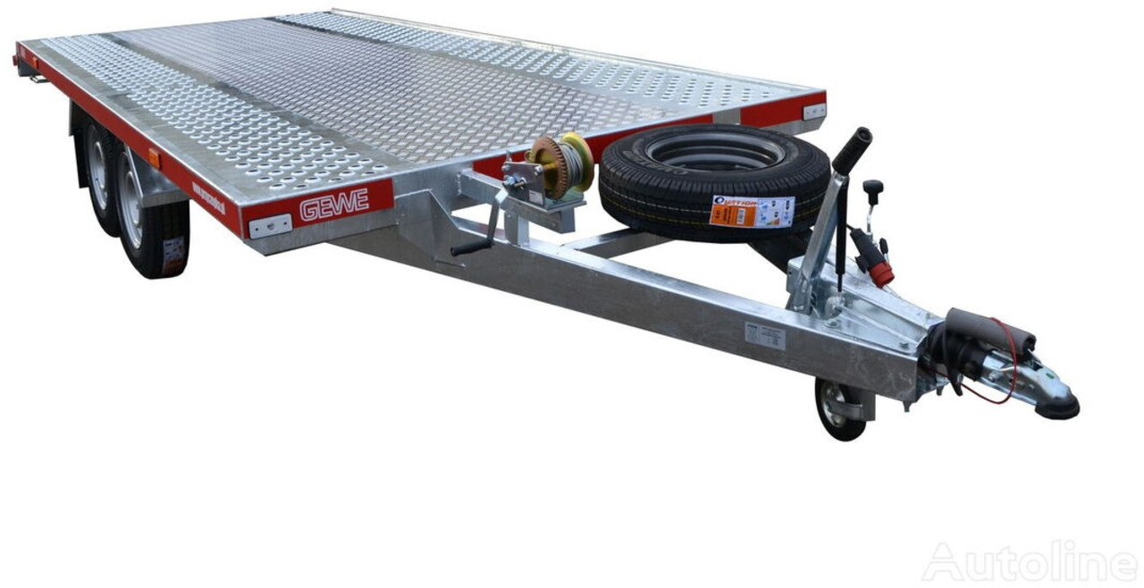 Gewe Laweta L3500 C/1 dł. 4,1 x 2,1 m - SUPER MOCNA - مقطورة شحن نقل السيارات: صورة 3 Gewe Laweta L3500 C/1 dł. 4,1 x 2,1 m - SUPER MOCNA - مقطورة شحن نقل السيارات: صورة 3