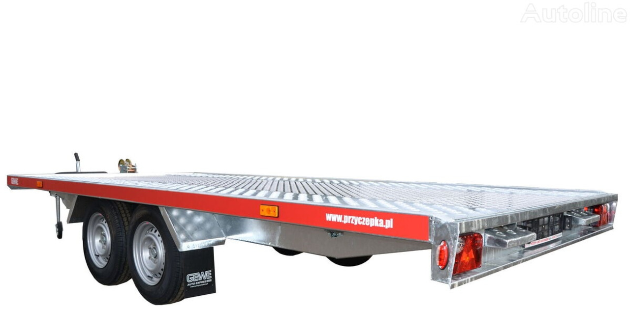 Gewe Laweta L3500 C/3, 5 metrowa, płaska podłoga - مقطورة شحن نقل السيارات: صورة 2 Gewe Laweta L3500 C/3, 5 metrowa, płaska podłoga - مقطورة شحن نقل السيارات: صورة 2