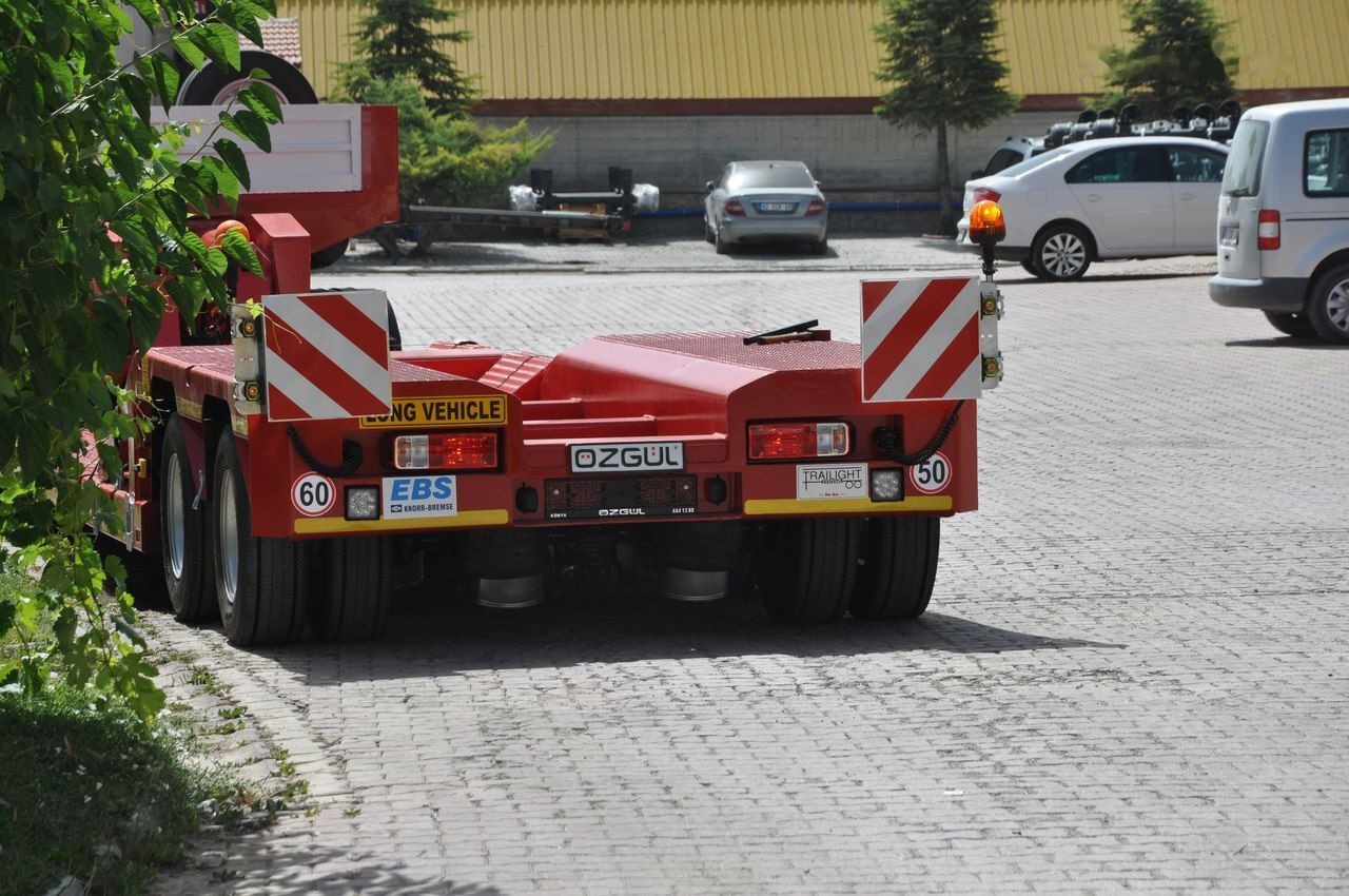 جديدة عربة منخفضة مسطحة نصف مقطورة Özgül 2 AXLE LOW LOADER: صورة 26
