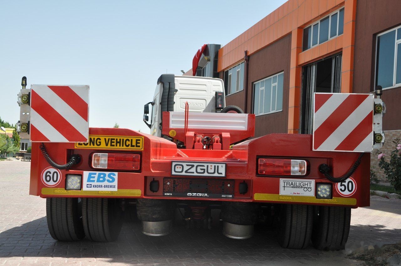 جديدة عربة منخفضة مسطحة نصف مقطورة Özgül 2 AXLE LOW LOADER: صورة 31