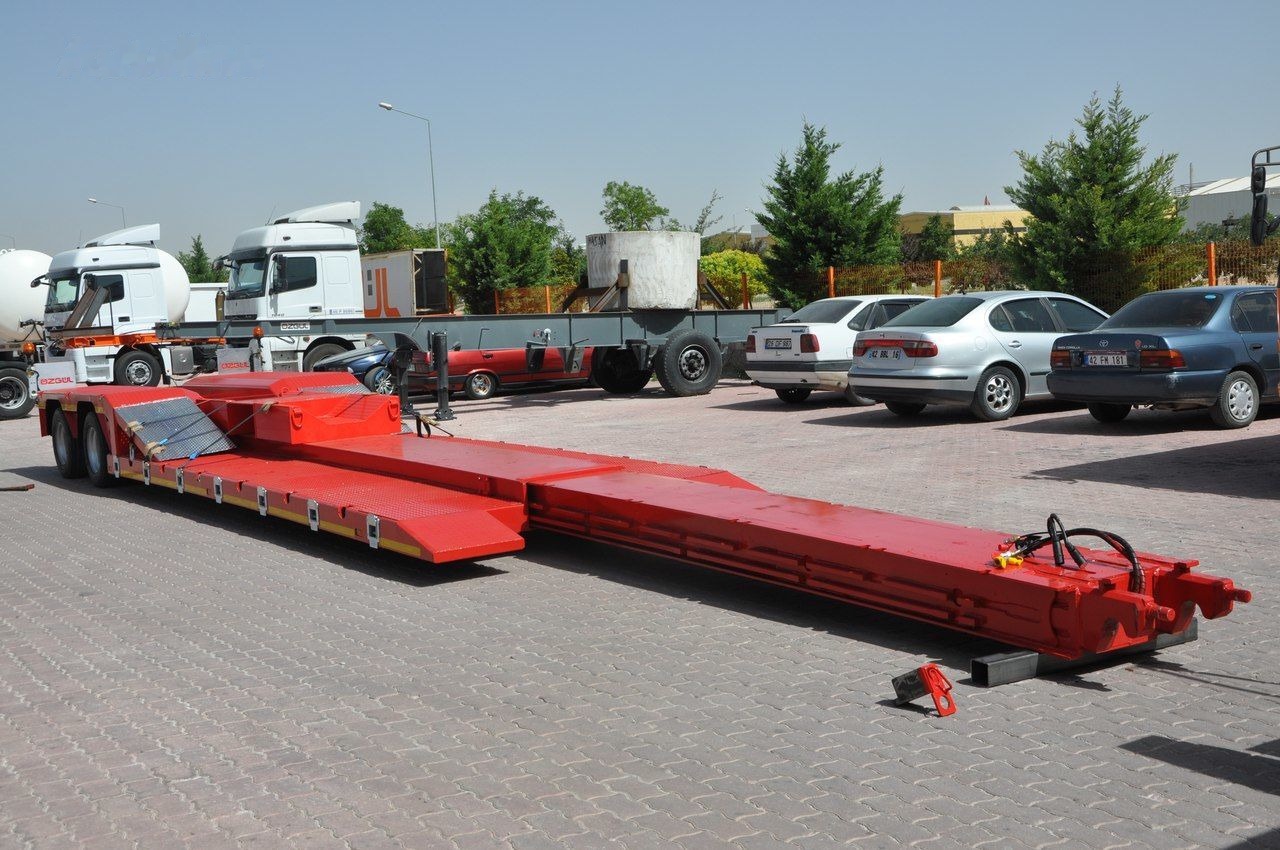 جديدة عربة منخفضة مسطحة نصف مقطورة Özgül 2 AXLE LOW LOADER: صورة 33