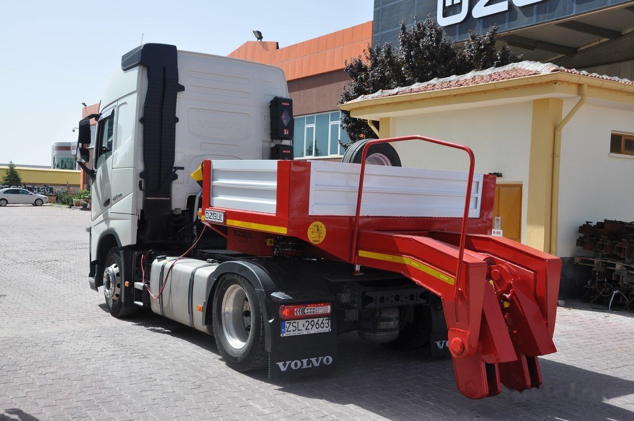 جديدة عربة منخفضة مسطحة نصف مقطورة Özgül 2 AXLE LOW LOADER: صورة 27
