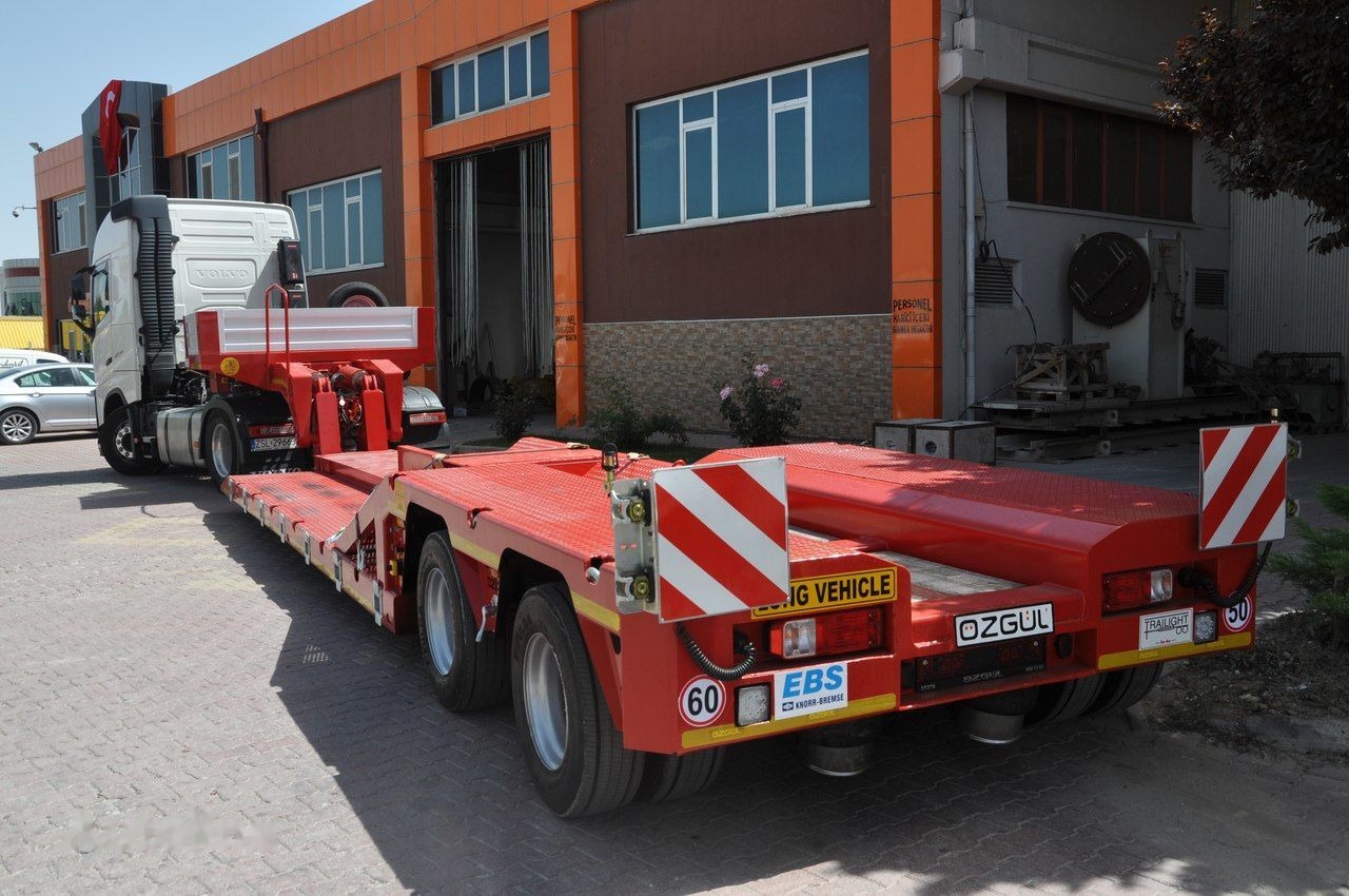 جديدة عربة منخفضة مسطحة نصف مقطورة Özgül 2 AXLE LOW LOADER: صورة 12