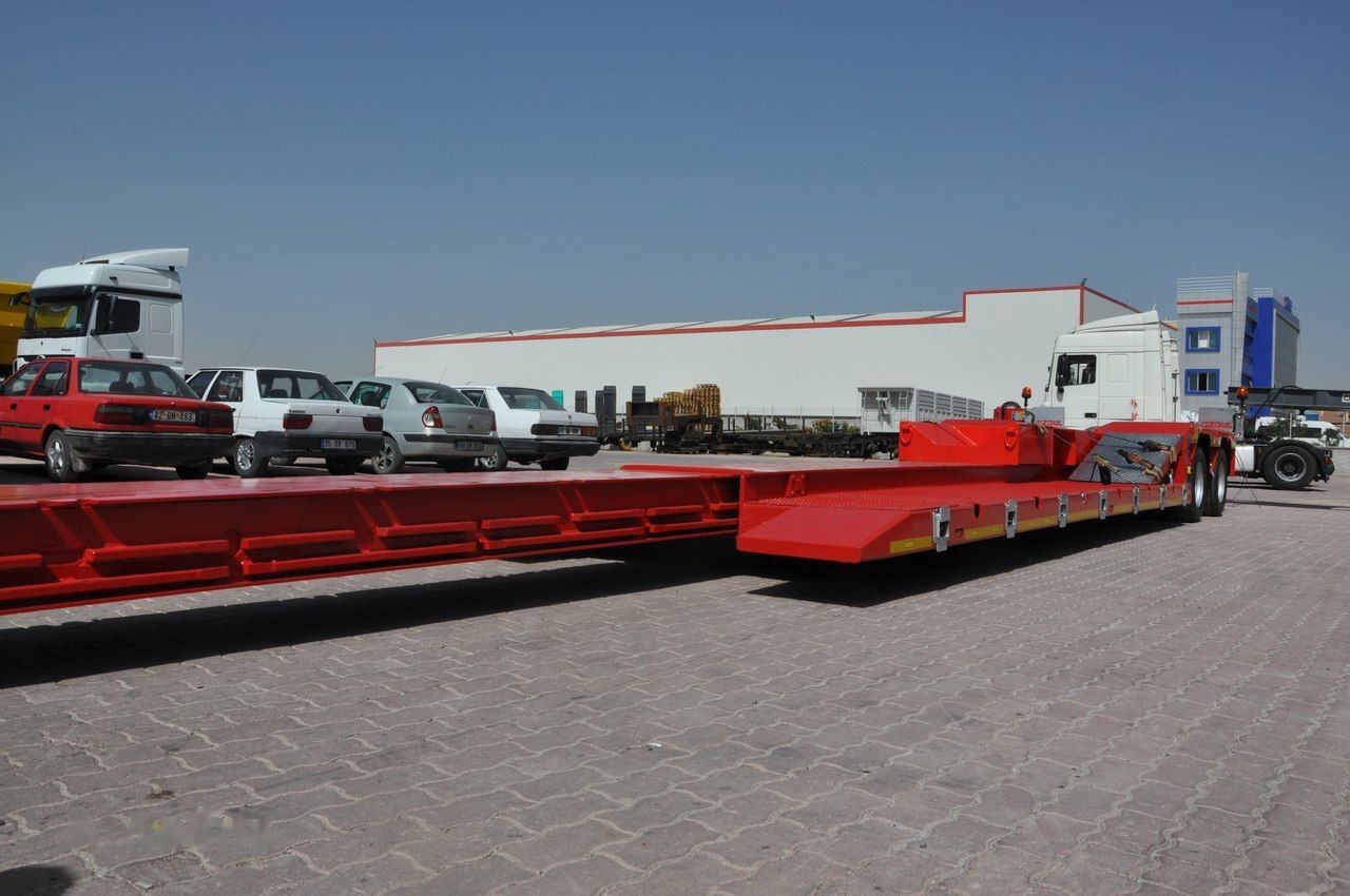جديدة عربة منخفضة مسطحة نصف مقطورة Özgül 2 AXLE LOW LOADER: صورة 6