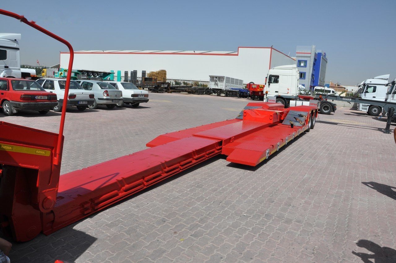 جديدة عربة منخفضة مسطحة نصف مقطورة Özgül 2 AXLE LOW LOADER: صورة 7