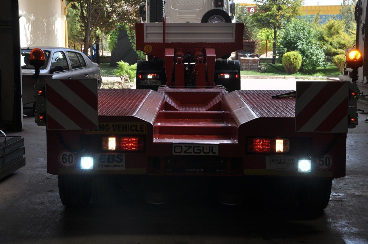 جديدة عربة منخفضة مسطحة نصف مقطورة Özgül 2 AXLE LOW LOADER: صورة 11