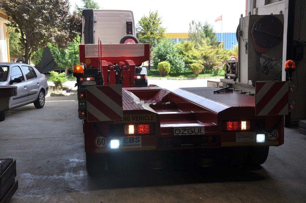 جديدة عربة منخفضة مسطحة نصف مقطورة Özgül 2 AXLE LOW LOADER: صورة 22