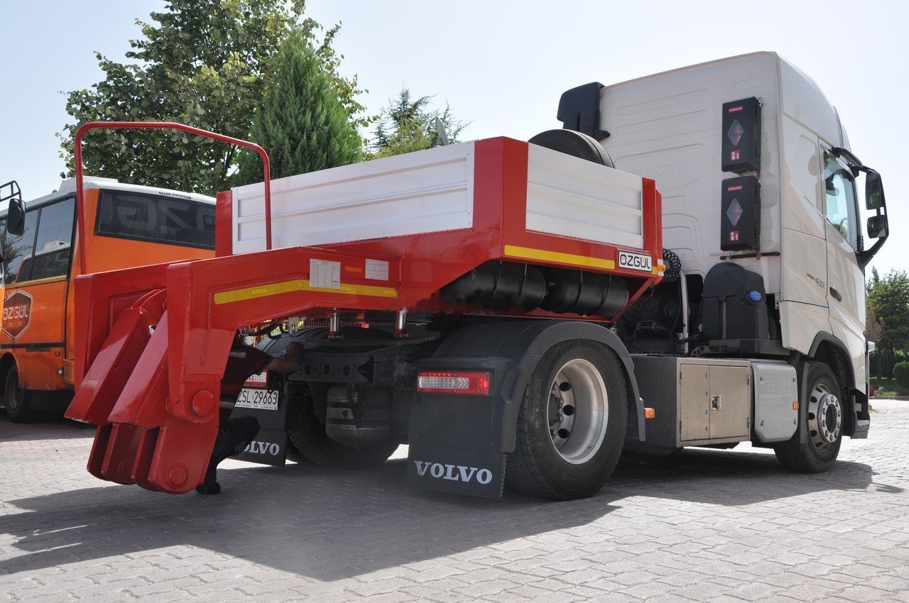 جديدة عربة منخفضة مسطحة نصف مقطورة Özgül 2 AXLE LOW LOADER: صورة 29