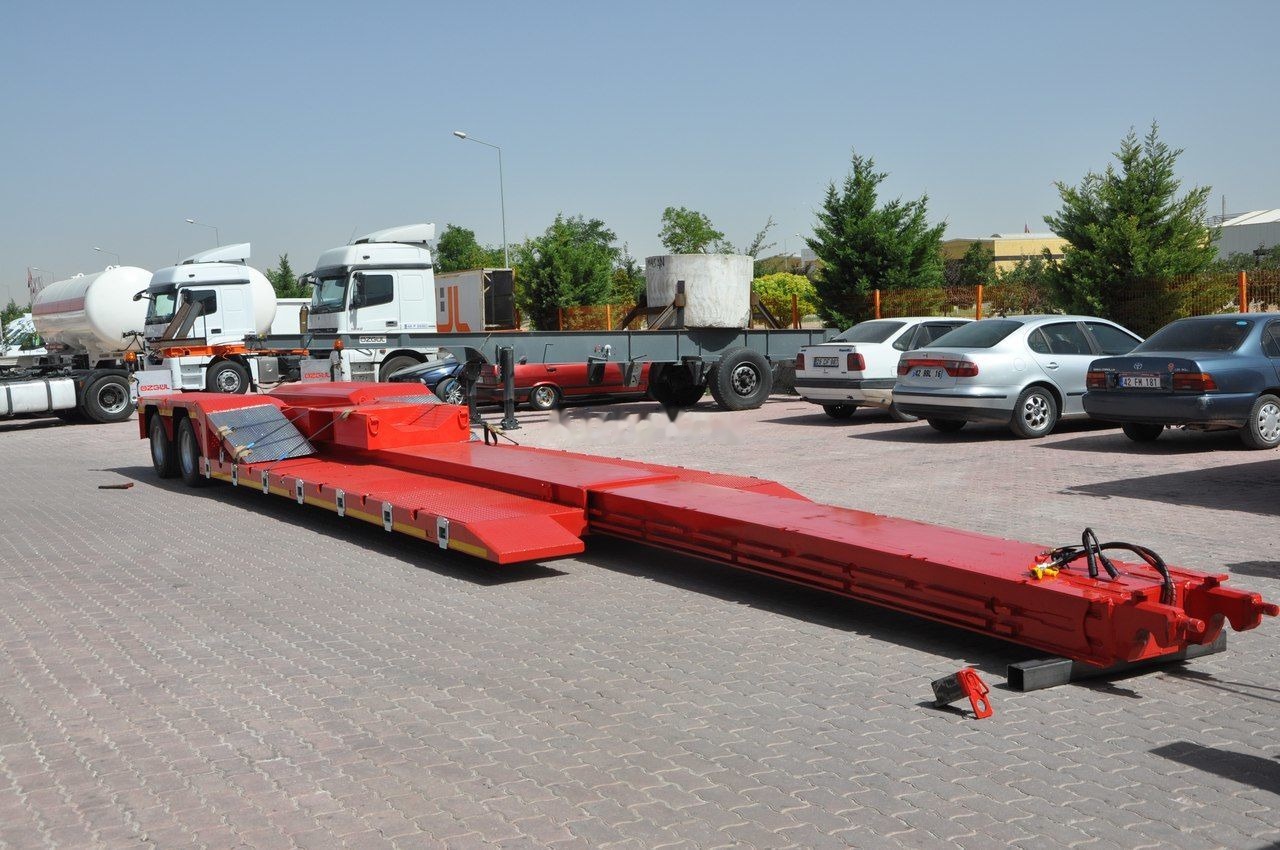 جديدة عربة منخفضة مسطحة نصف مقطورة Özgül 2 AXLE LOW LOADER: صورة 28