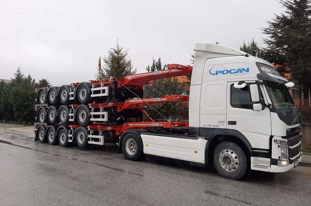 Özgül 4 AXLE HIGH CUBE CONTAINER CARRIER - نصف مقطورة لنقل الحاويات: صورة 5 Özgül 4 AXLE HIGH CUBE CONTAINER CARRIER - نصف مقطورة لنقل الحاويات: صورة 5