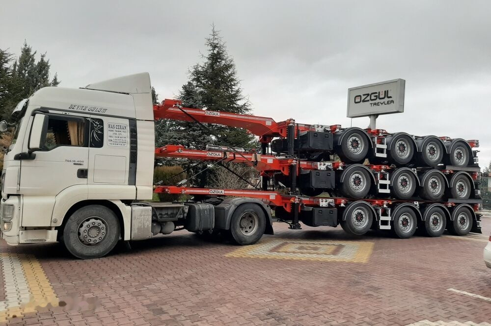 Özgül 4 AXLE HIGH CUBE CONTAINER CARRIER - نصف مقطورة لنقل الحاويات: صورة 1 Özgül 4 AXLE HIGH CUBE CONTAINER CARRIER - نصف مقطورة لنقل الحاويات: صورة 1