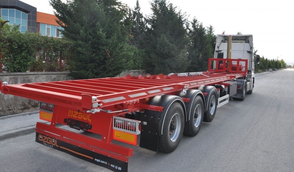 Özgül 40 FT TIPPING CONTAINER CHASSIS AINER CARRIER - نصف مقطورة لنقل الحاويات: صورة 5 Özgül 40 FT TIPPING CONTAINER CHASSIS AINER CARRIER - نصف مقطورة لنقل الحاويات: صورة 5