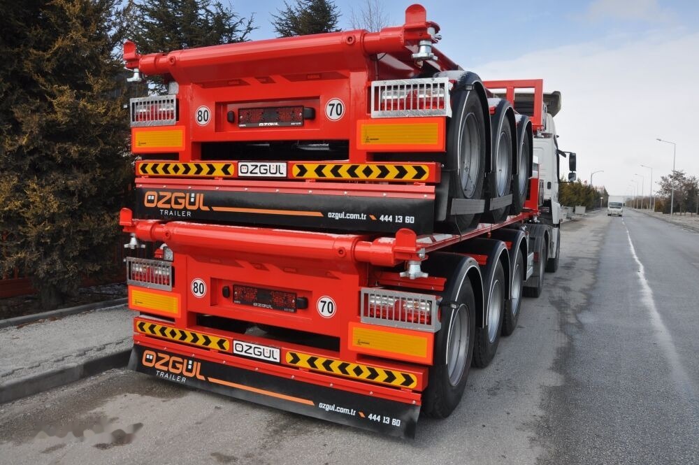 Özgül 40 FT TIPPING CONTAINER CHASSIS AINER CARRIER - نصف مقطورة لنقل الحاويات: صورة 3 Özgül 40 FT TIPPING CONTAINER CHASSIS AINER CARRIER - نصف مقطورة لنقل الحاويات: صورة 3