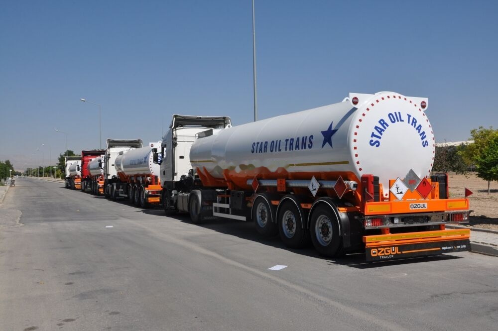 نصف مقطورة صهريج لنقل الوقود Özgül ADR BOTTLE TYPE STEEL TANKER: صورة 12
