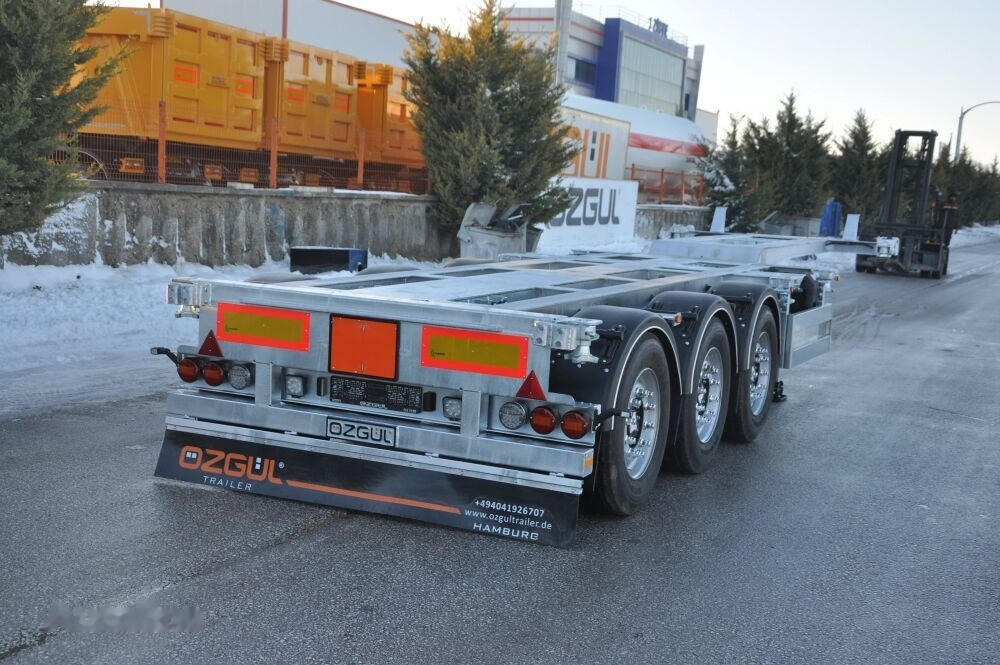 Özgül TELESCOBIC HIGH CUBE CONTAINER CHASSIS - نصف مقطورة لنقل الحاويات: صورة 1 Özgül TELESCOBIC HIGH CUBE CONTAINER CHASSIS - نصف مقطورة لنقل الحاويات: صورة 1