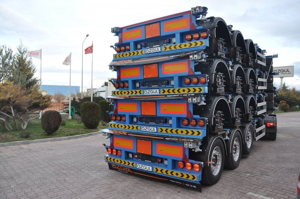 Özgül TELESCOBIC HIGH CUBE CONTAINER CHASSIS - نصف مقطورة لنقل الحاويات: صورة 3 Özgül TELESCOBIC HIGH CUBE CONTAINER CHASSIS - نصف مقطورة لنقل الحاويات: صورة 3