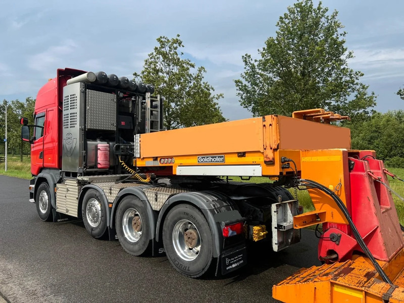 Goldhofer STZ VKL3 34/80 A Low Loader - عربة منخفضة مسطحة نصف مقطورة: صورة 4 Goldhofer STZ VKL3 34/80 A Low Loader - عربة منخفضة مسطحة نصف مقطورة: صورة 4