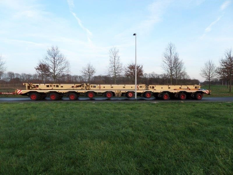 Greiner Train Transporter PW 120.10 - عربة منخفضة مسطحة نصف مقطورة: صورة 1 Greiner Train Transporter PW 120.10 - عربة منخفضة مسطحة نصف مقطورة: صورة 1
