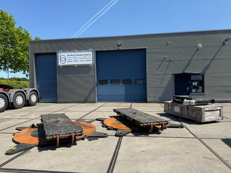 SCHEUERLE 2x 2002 Turntables 240 T + NEW Steering device - قطع غيار: صورة 1 SCHEUERLE 2x 2002 Turntables 240 T + NEW Steering device - قطع غيار: صورة 1