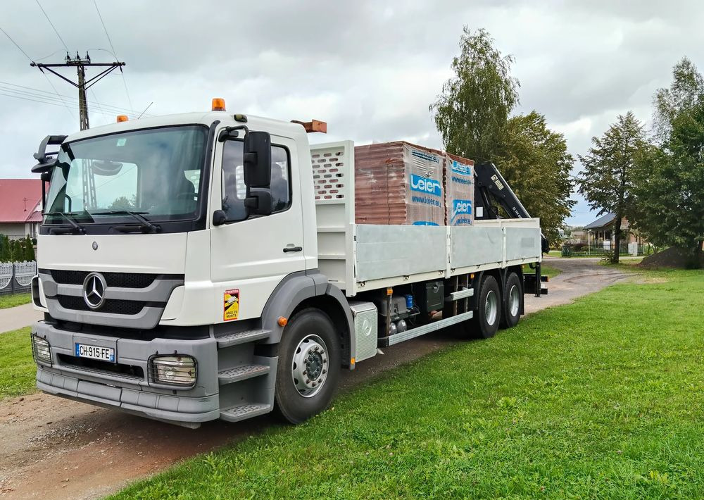 Mercedes-Benz ACTROS 2633 - شاحنات مسطحة, شاحنة كرين: صورة 1 Mercedes-Benz ACTROS 2633 - شاحنات مسطحة, شاحنة كرين: صورة 1