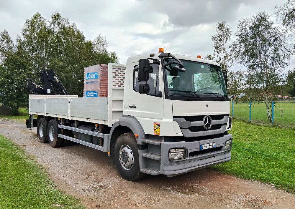 Mercedes-Benz ACTROS 2633 - شاحنات مسطحة, شاحنة كرين: صورة 2 Mercedes-Benz ACTROS 2633 - شاحنات مسطحة, شاحنة كرين: صورة 2