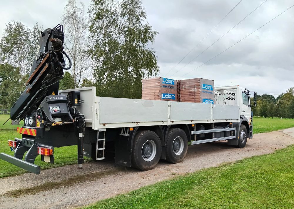 Mercedes-Benz ACTROS 2633 - شاحنات مسطحة, شاحنة كرين: صورة 3 Mercedes-Benz ACTROS 2633 - شاحنات مسطحة, شاحنة كرين: صورة 3