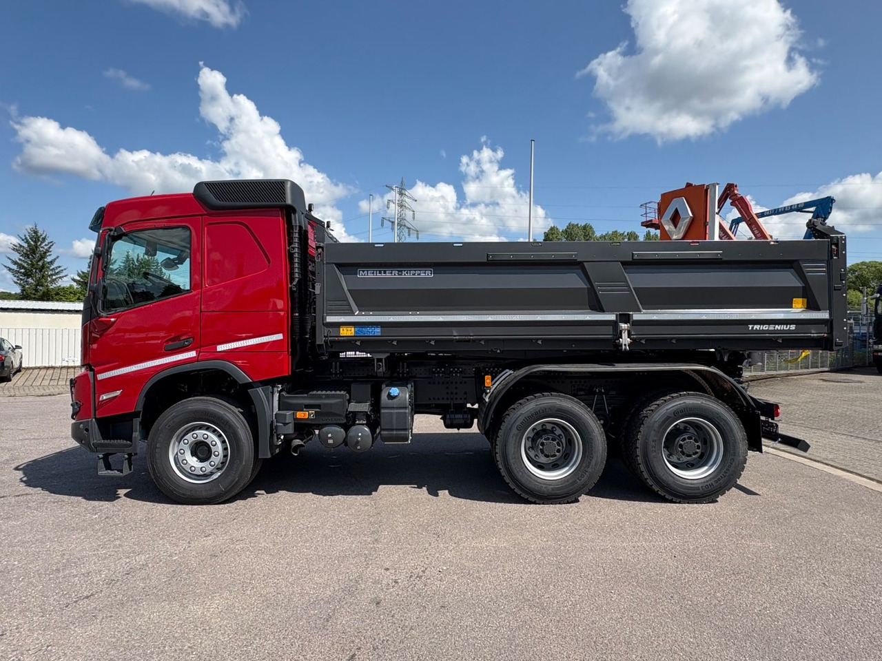 شاحنة قلاب Volvo FMX 500 6x4 BB Retarder Meiller Trigenius D316: صورة 8 شاحنة قلاب Volvo FMX 500 6x4 BB Retarder Meiller Trigenius D316: صورة 8