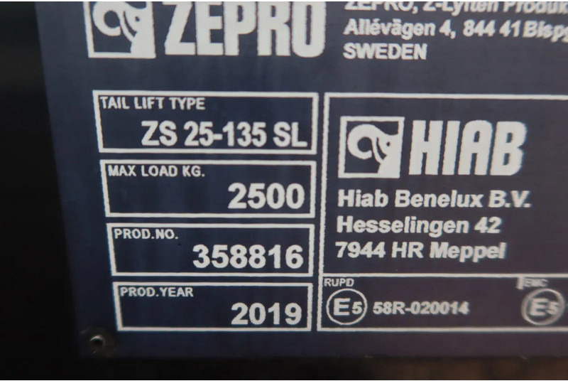 شاحنة مقفلة DAF CF 340 FAN 6X2 Bakwagen + Klep 2500 KG: صورة 19 شاحنة مقفلة DAF CF 340 FAN 6X2 Bakwagen + Klep 2500 KG: صورة 19