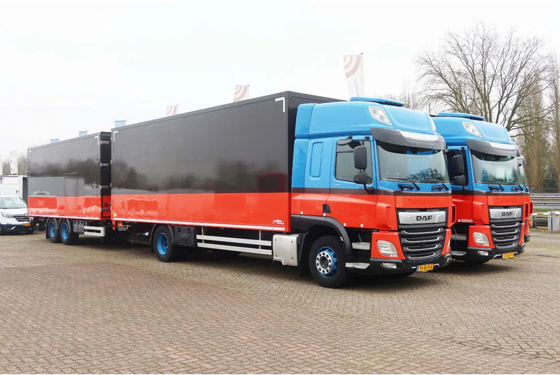 DAF CF 410 Bakwagen+Trailer Dhollandia 2.000 kg - شاحنة مقفلة: صورة 2 DAF CF 410 Bakwagen+Trailer Dhollandia 2.000 kg - شاحنة مقفلة: صورة 2