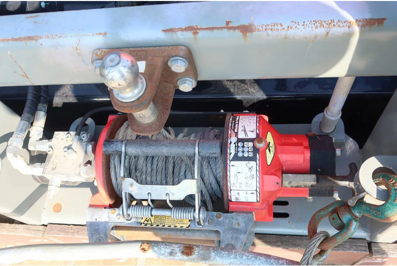 شاحنة نقل سيارات شاحنة, شاحنة كرين MAN TGS 35.360 8x2 Oprijwagen + HIAB 228 E 3 kraan. Radio grafisch + winch: صورة 13