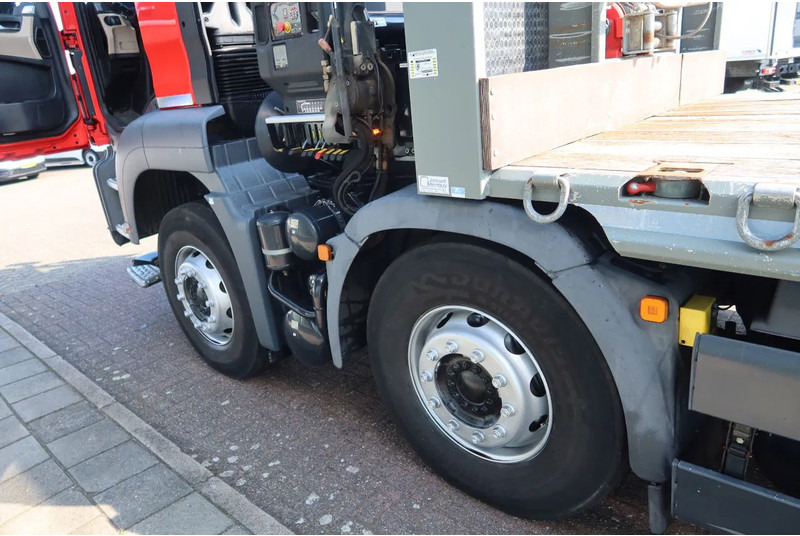 شاحنة نقل سيارات شاحنة, شاحنة كرين MAN TGS 35.360 8x2 Oprijwagen + HIAB 228 E 3 kraan. Radio grafisch + winch: صورة 19