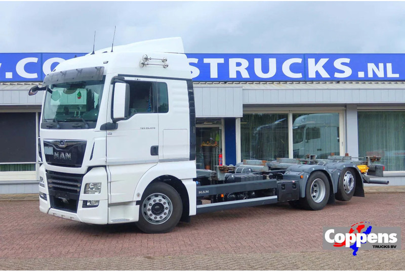 MAN TGX 26.470 Wisselbare Opbouw/ Chassis - شاحنة هيكل كابينة: صورة 1 MAN TGX 26.470 Wisselbare Opbouw/ Chassis - شاحنة هيكل كابينة: صورة 1