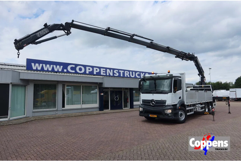 Mercedes-Benz ANTOS 2830 Kraanwagen open Laadbak Fassi F295 + FLY-JIB - شاحنة كرين: صورة 1 Mercedes-Benz ANTOS 2830 Kraanwagen open Laadbak Fassi F295 + FLY-JIB - شاحنة كرين: صورة 1