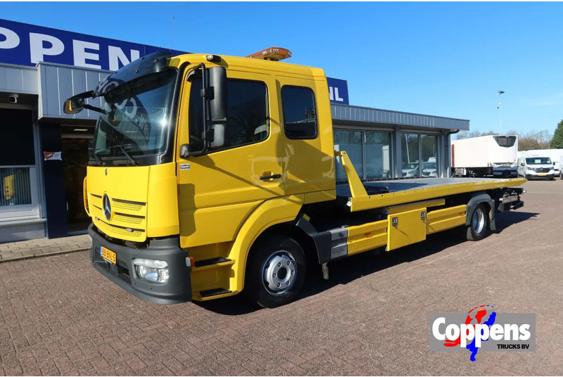 Mercedes-Benz Atego 1221 L Takelwagen 6 Persoons - شاحنة نقل سيارات شاحنة: صورة 1 Mercedes-Benz Atego 1221 L Takelwagen 6 Persoons - شاحنة نقل سيارات شاحنة: صورة 1