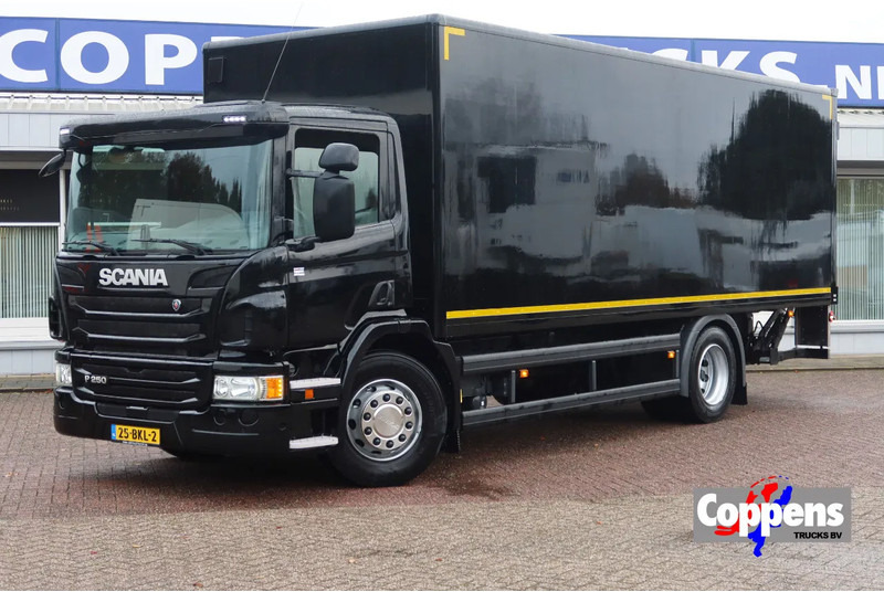 Scania P250 Bak+ Klep Dhollandia 1500 kg. Black line - شاحنة مقفلة: صورة 1 Scania P250 Bak+ Klep Dhollandia 1500 kg. Black line - شاحنة مقفلة: صورة 1