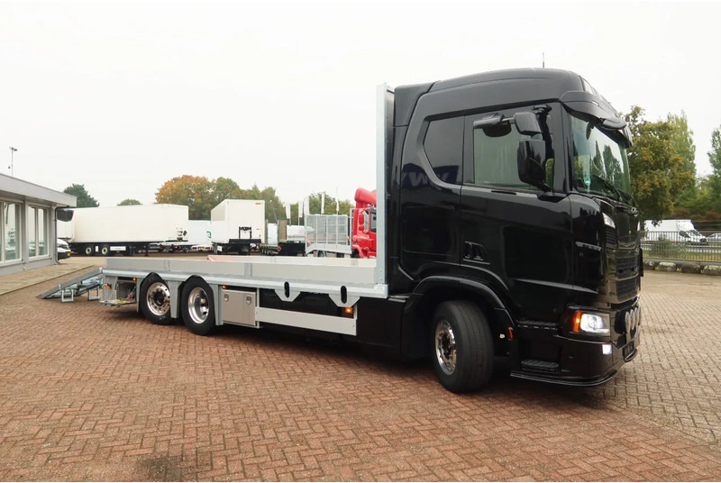 Scania R 500 6x2 Blackline Machine transporter - شاحنة نقل سيارات شاحنة: صورة 2 Scania R 500 6x2 Blackline Machine transporter - شاحنة نقل سيارات شاحنة: صورة 2