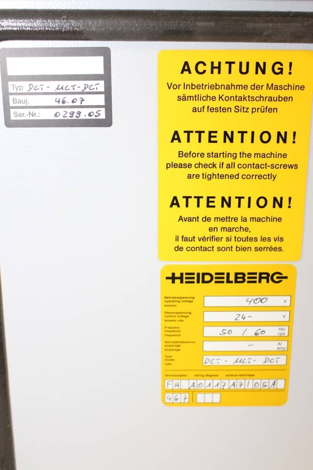 Heidelberg DCT-MCT-DCT - آلة الطي: صورة 5 Heidelberg DCT-MCT-DCT - آلة الطي: صورة 5