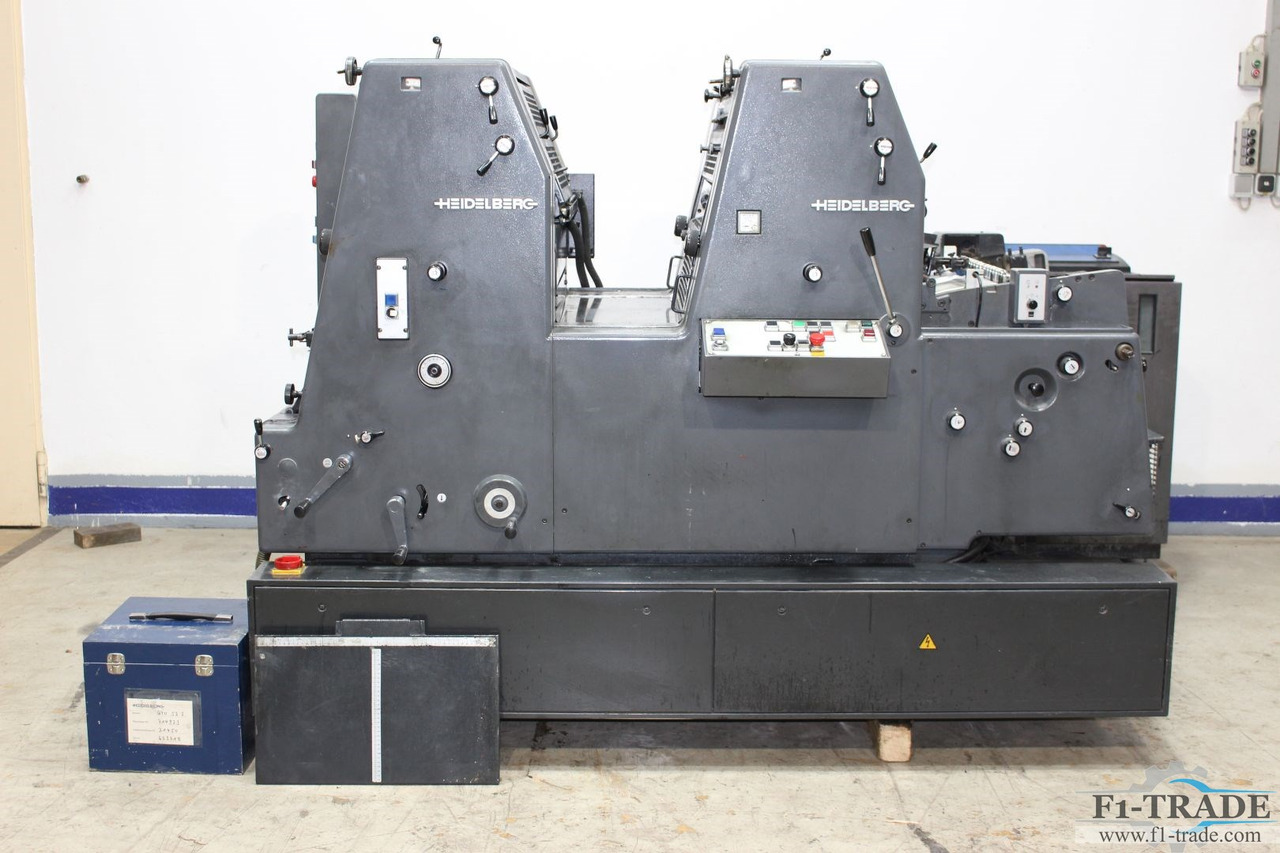 Heidelberg GTO52-2+ - ماكينة طباعة أوفست: صورة 1 Heidelberg GTO52-2+ - ماكينة طباعة أوفست: صورة 1