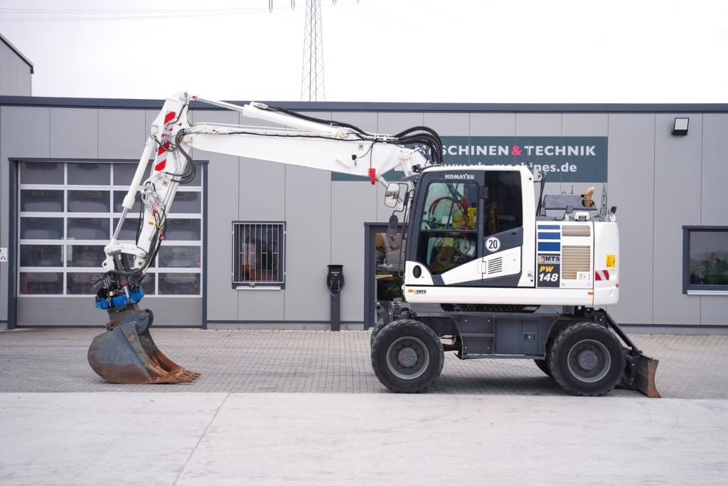 Komatsu PW 148-11 - حفارة دولاب: صورة 1 Komatsu PW 148-11 - حفارة دولاب: صورة 1