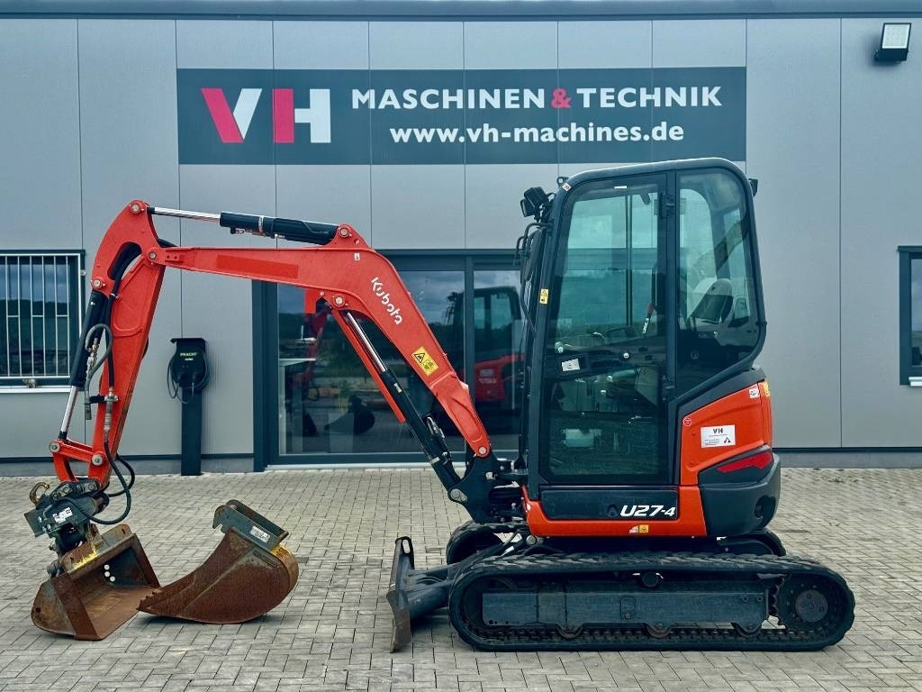 Kubota U 27-4 - حفارة مُصَّغرة: صورة 1 Kubota U 27-4 - حفارة مُصَّغرة: صورة 1