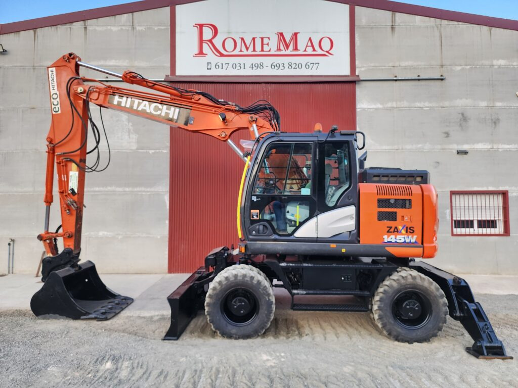 HITACHI ZX145W-6 - حفارة دولاب: صورة 1 HITACHI ZX145W-6 - حفارة دولاب: صورة 1