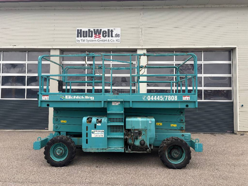 Haulotte H 12 SDX 12m Diesel Scherenarbeitsbühne - رافعة هيدروليكية مقصية: صورة 1 Haulotte H 12 SDX 12m Diesel Scherenarbeitsbühne - رافعة هيدروليكية مقصية: صورة 1