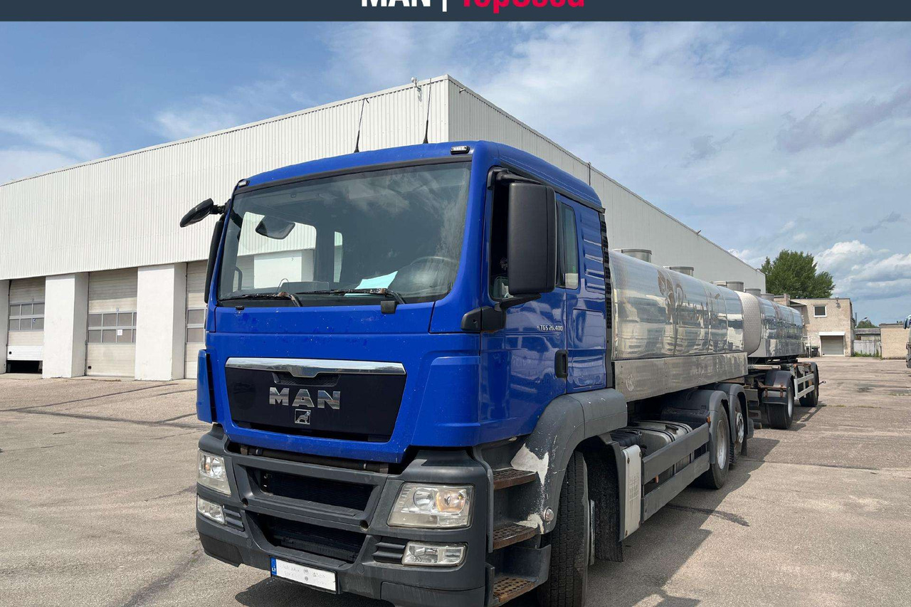MAN 26.400 6X2-2 Plandex (8633) - شاحنة صهريج, مقطورة صهريج: صورة 1 MAN 26.400 6X2-2 Plandex (8633) - شاحنة صهريج, مقطورة صهريج: صورة 1